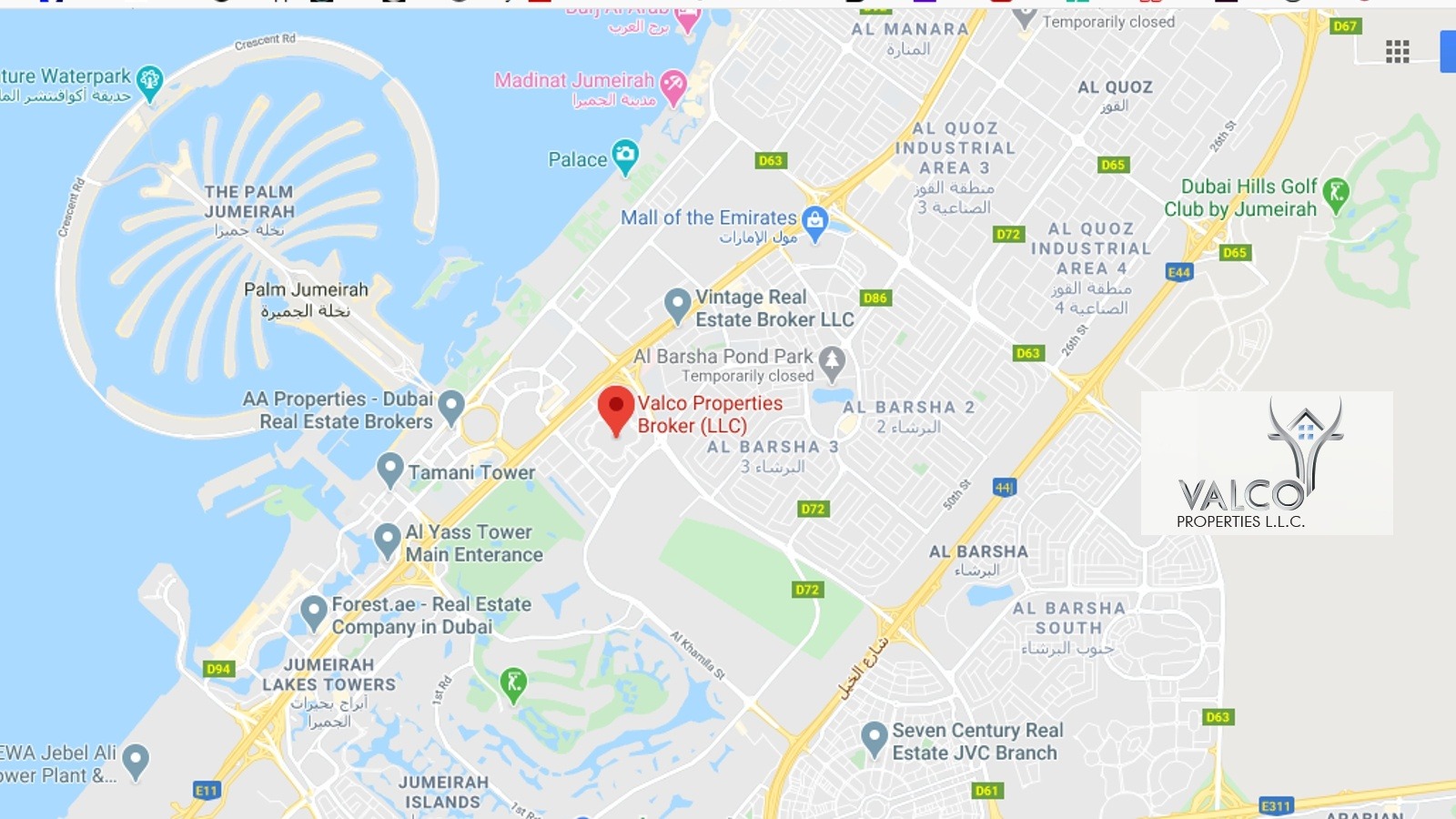 Valco Properties : Park View, Brand New, Bermuda Views, Dubai Sports City!
