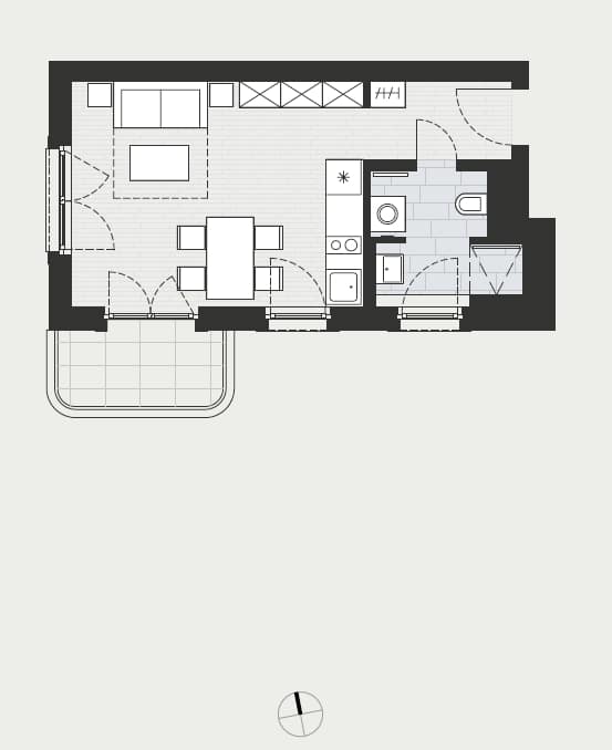 For investors : Brand-new apartment with balcony in the heart of Berlin