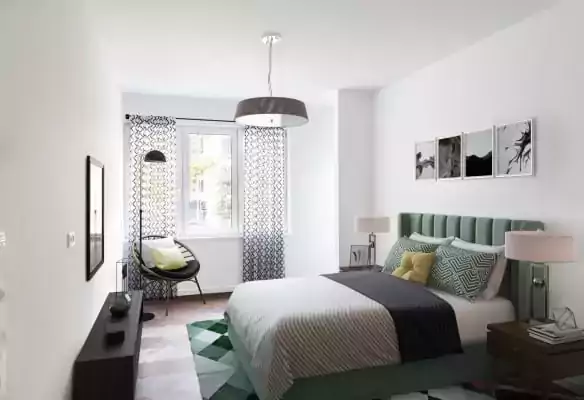 Brand-new 2-room apartment with spacious balcony near Karl-Marx-Allee