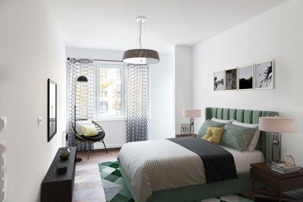 Brand-new 2-room apartment with spacious balcony near Karl-Marx-Allee