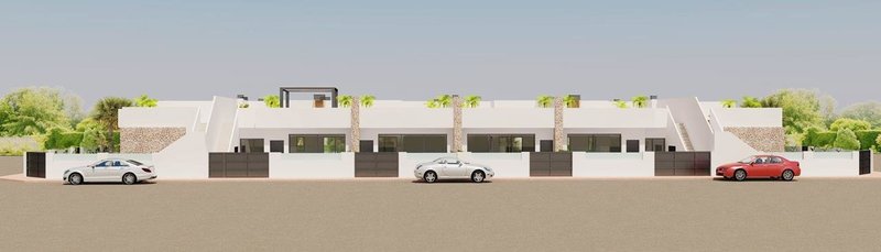 Brand New 2 Bed Villas in Pilar de la Horadada within Walking Distance to Amenities