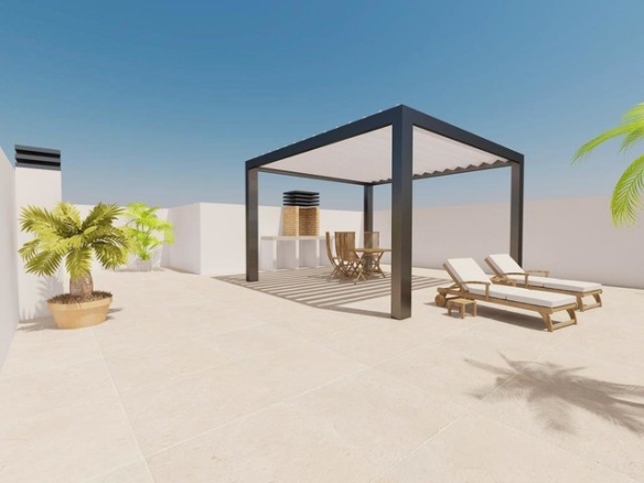 Brand New 2 Bed Villas in Pilar de la Horadada within Walking Distance to Amenities