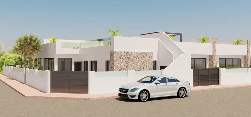 Brand New 2 Bed Villas in Pilar de la Horadada within Walking Distance to Amenities